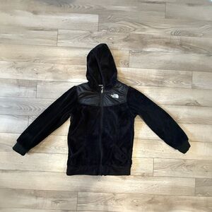 The North Face Kids Black Zip-Up Fleece